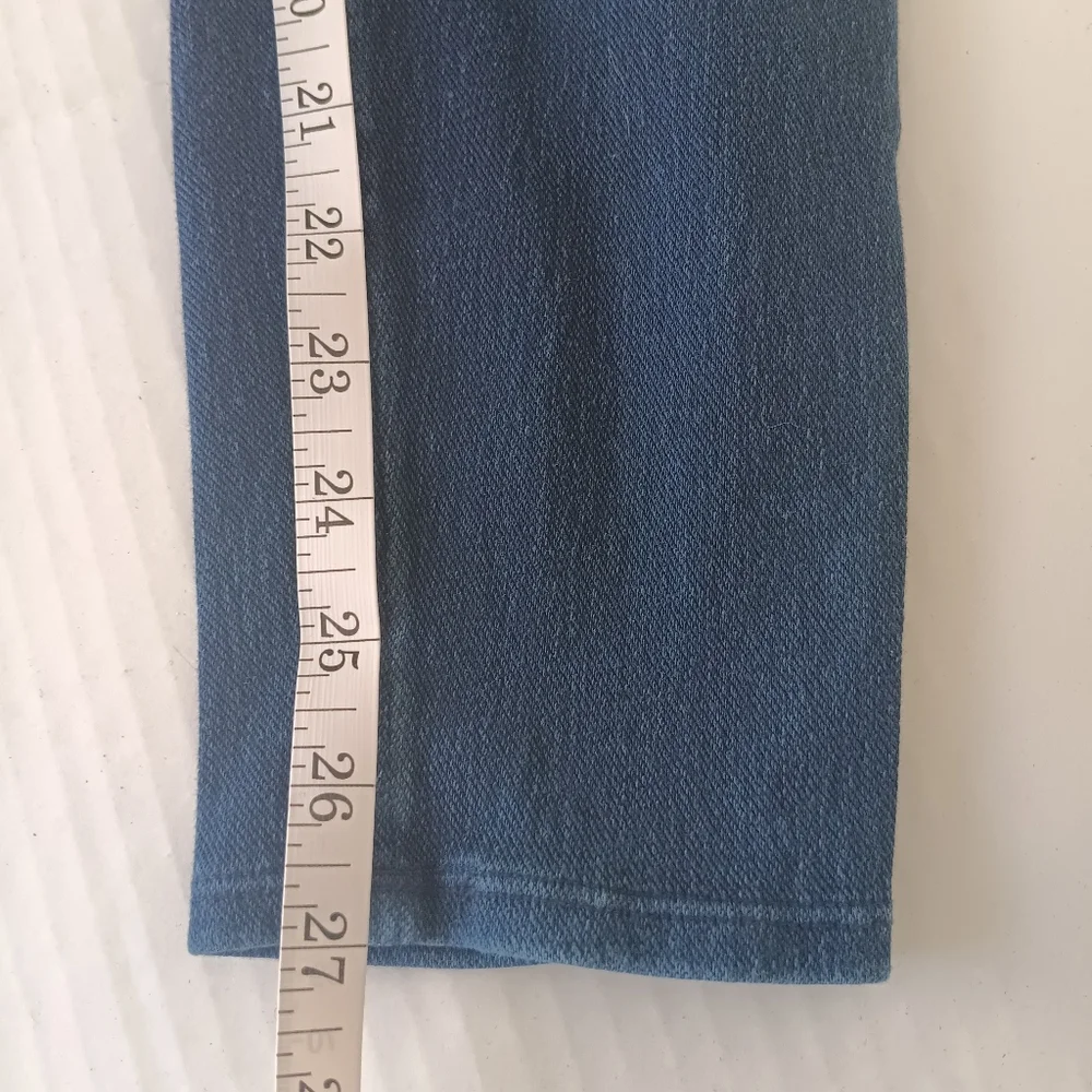 Spanx Jean-ish Women's Blue Size L‎ Jeggings Stretch Blue Style #20018R